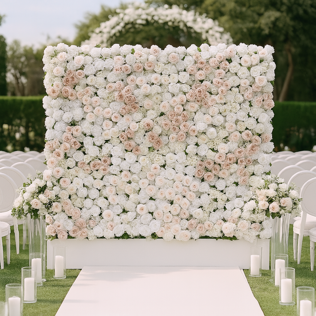 The Roselle | Luxury Flower Wall
