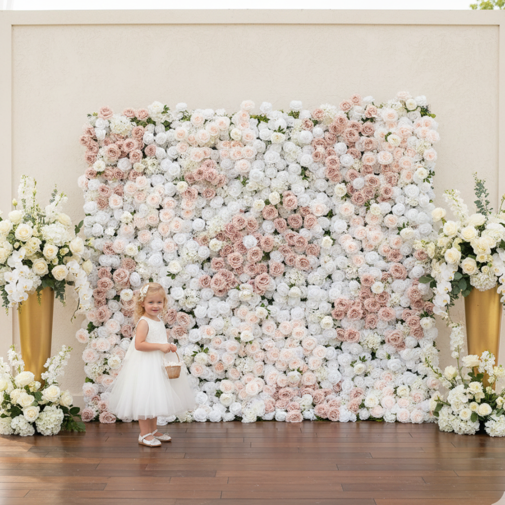 The Roselle | Luxury Flower Wall