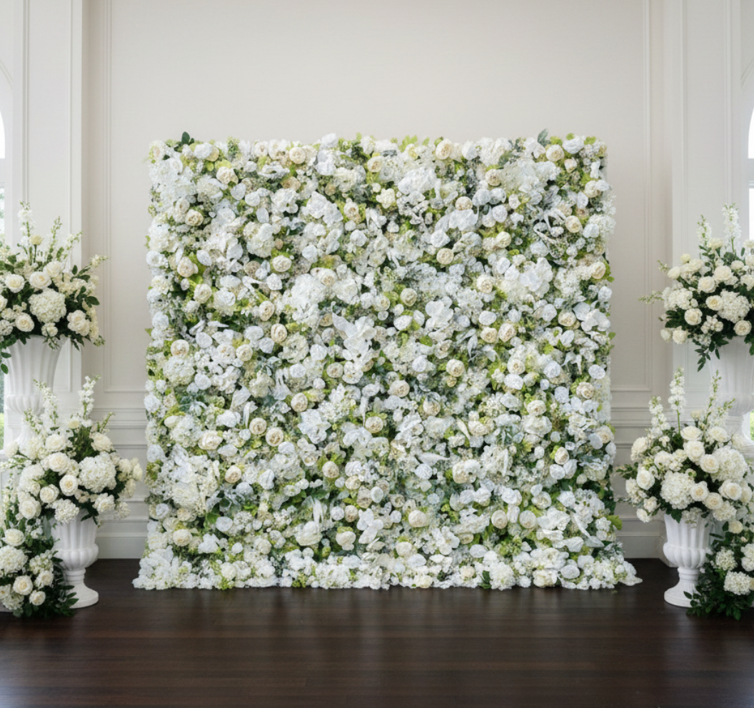Floral backdrop rental in south florida