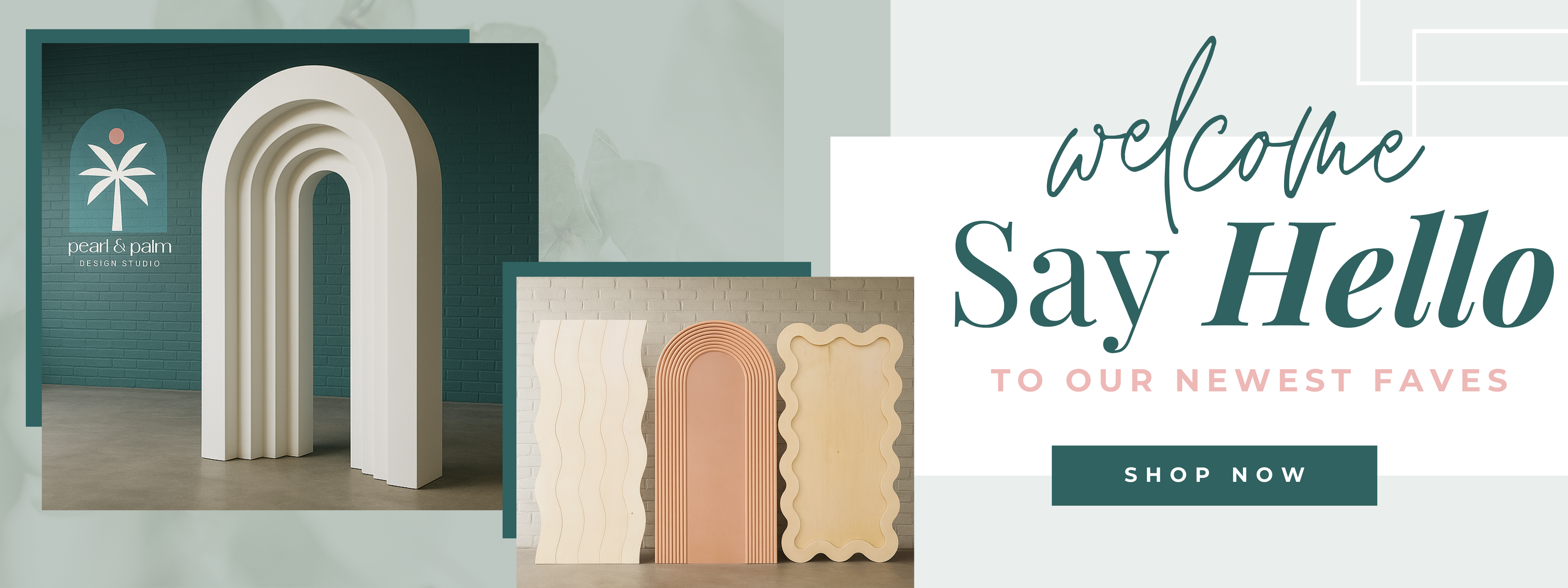 Pearl & Palm Design Studio custom wooden arch and backdrop rentals for weddings and events in Port St. Lucie, Vero Beach, West Pam Beach, Florida.